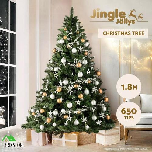 Jingle Jollys 1.8M 6FT Christmas Tree Xmas Decorations Green Home Decor 800 Tips