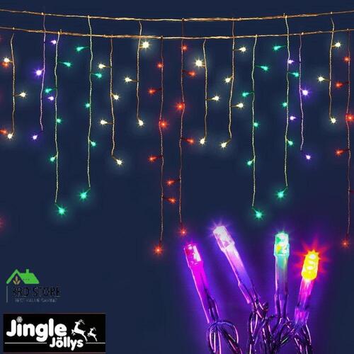 Jingle Jollys 500 LED Solar Powered Christmas Lights 20M Outdoor String Party