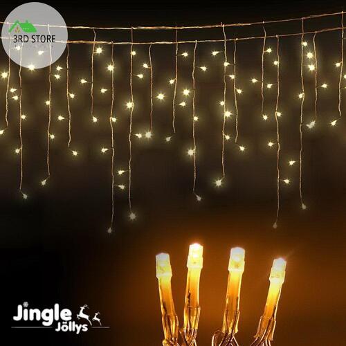 Jingle Jollys Christmas String Lights 500 LED Solar Powered Party Outdoor 20M