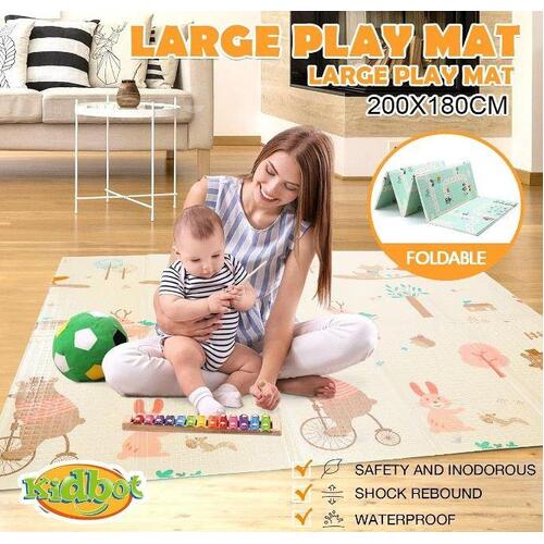 Baby Play Mat Playmat Kids Activity Gym Center 200cmx180cm 10mm Thick