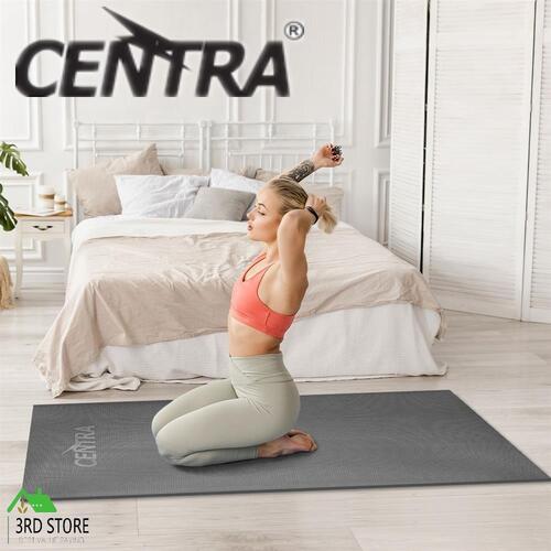 Centra Yoga Mat Non Slip 5mm Exercise Padded Fitness Sports Workout Mat 183X83cm
